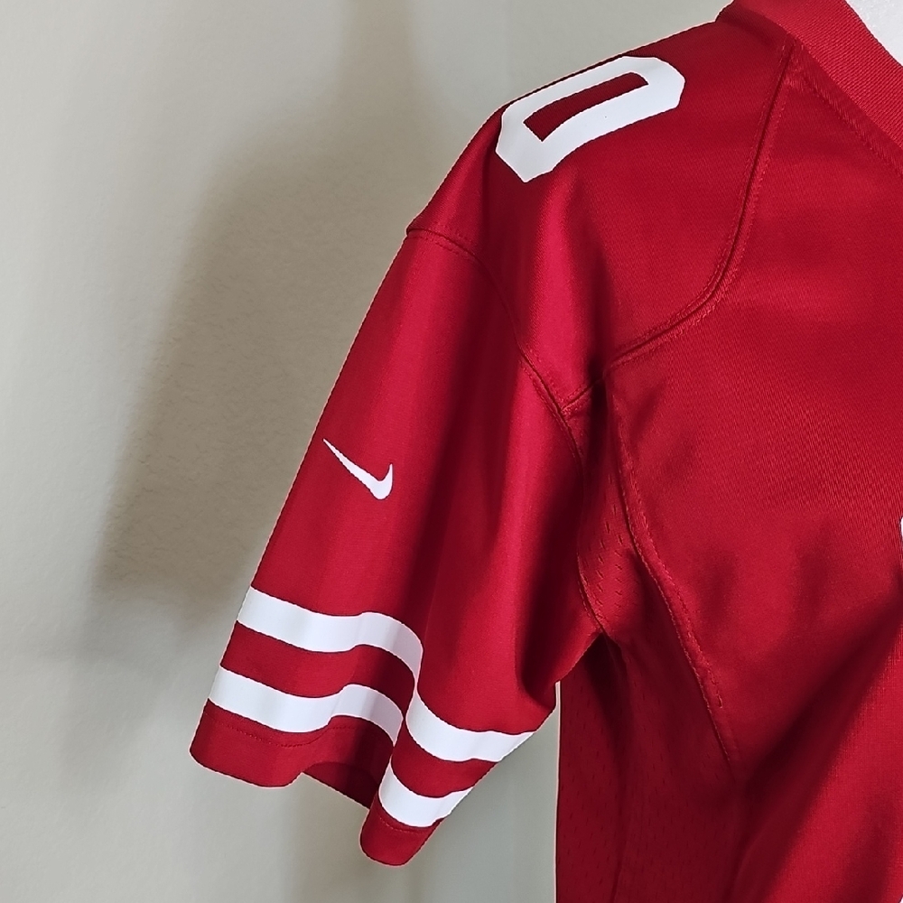 Nike NFL 49ers "On Field" Jimmy Garoppolo #10 Women's Jersey Red/White Size L - Picture 4 of 9